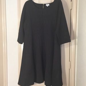 Women's Avenue Black Patterned Dress, sz.14/16